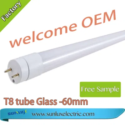 T8 Tube Lighting 9W 60mm 850lm Люминесцентная светодиодная лампа